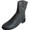 Skórzane botki  tęgość G obcas 3.6 cm